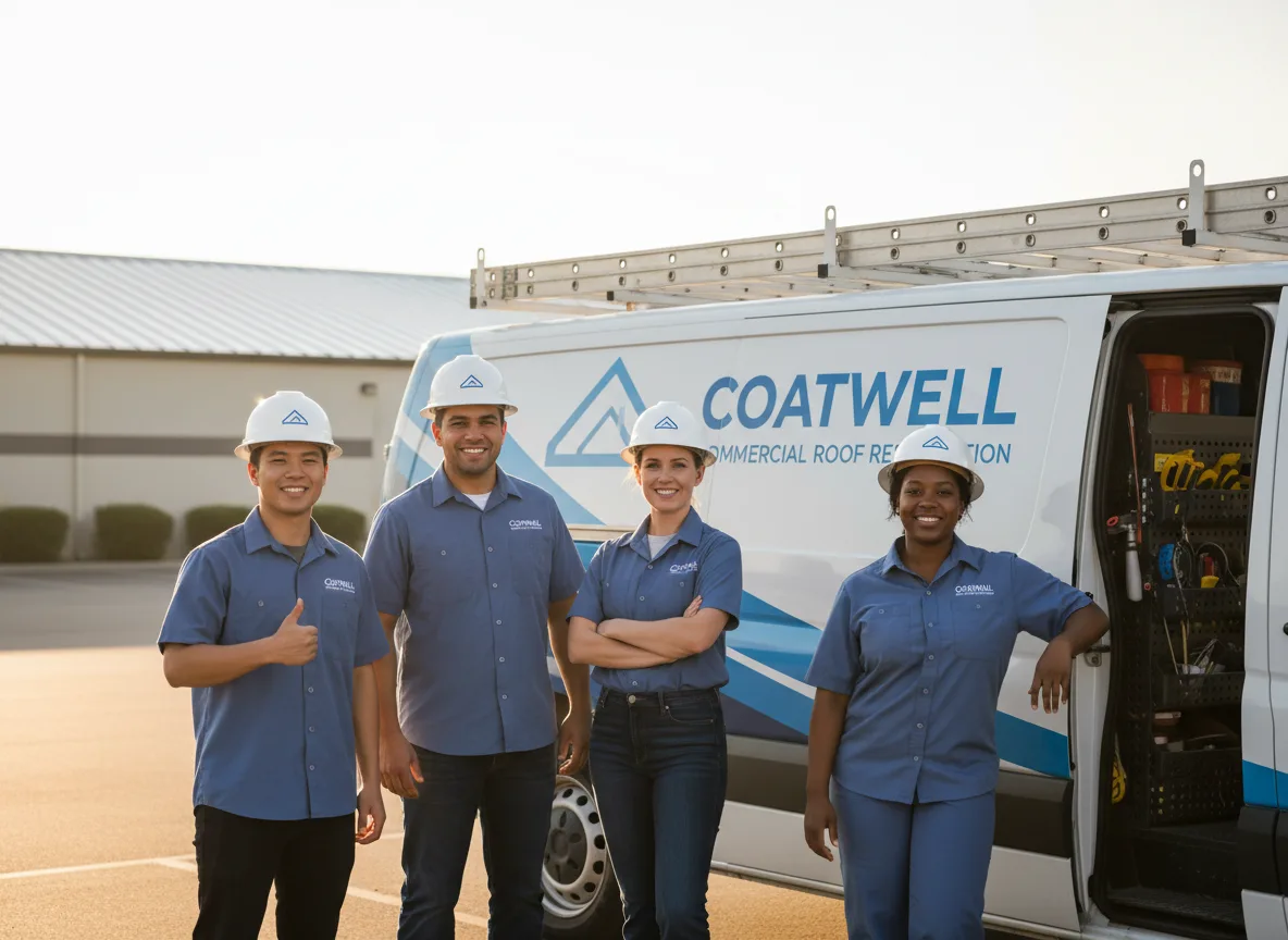 Commercial roof coating company in Frenchville, PA
